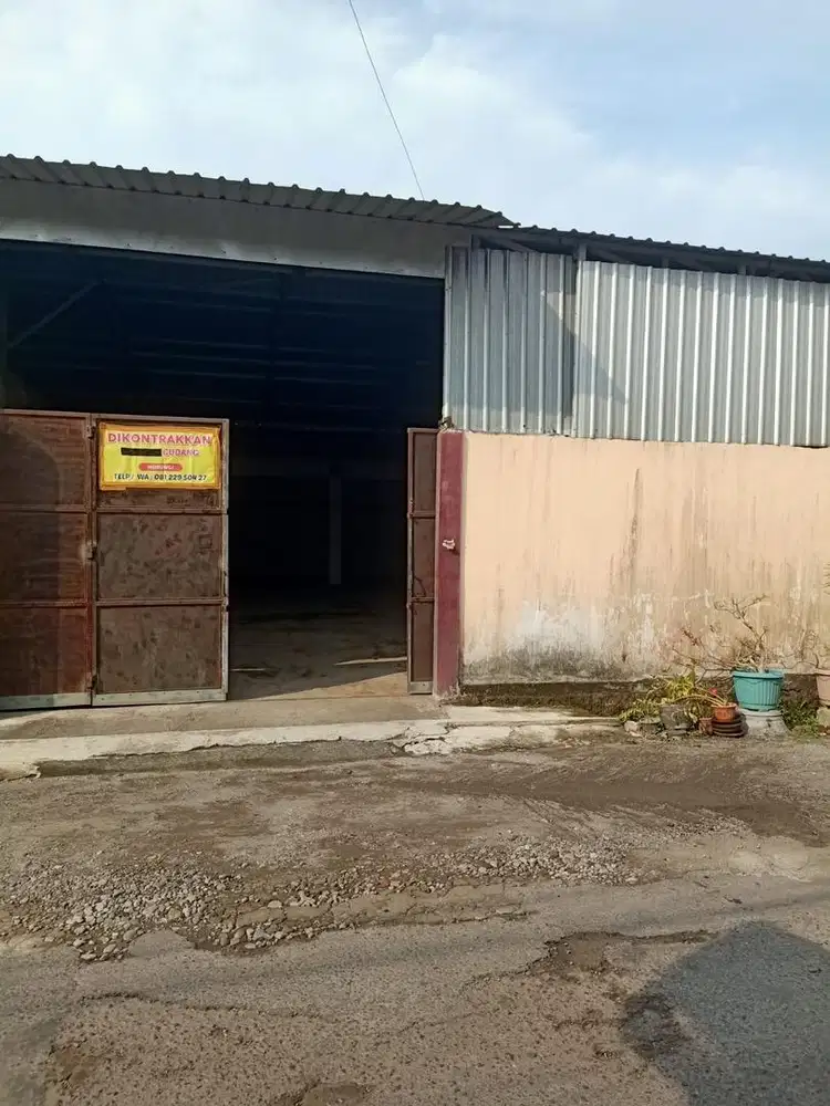 Disewakan Gudang di dekat Giwangan