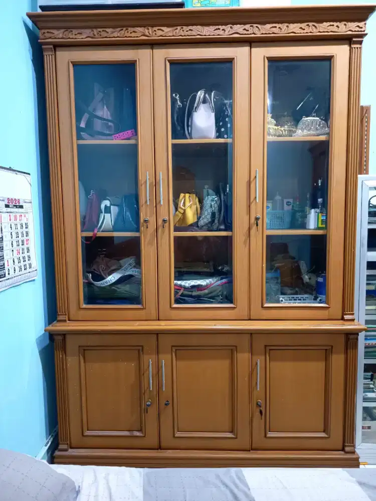 Di jual buffet kayu jati