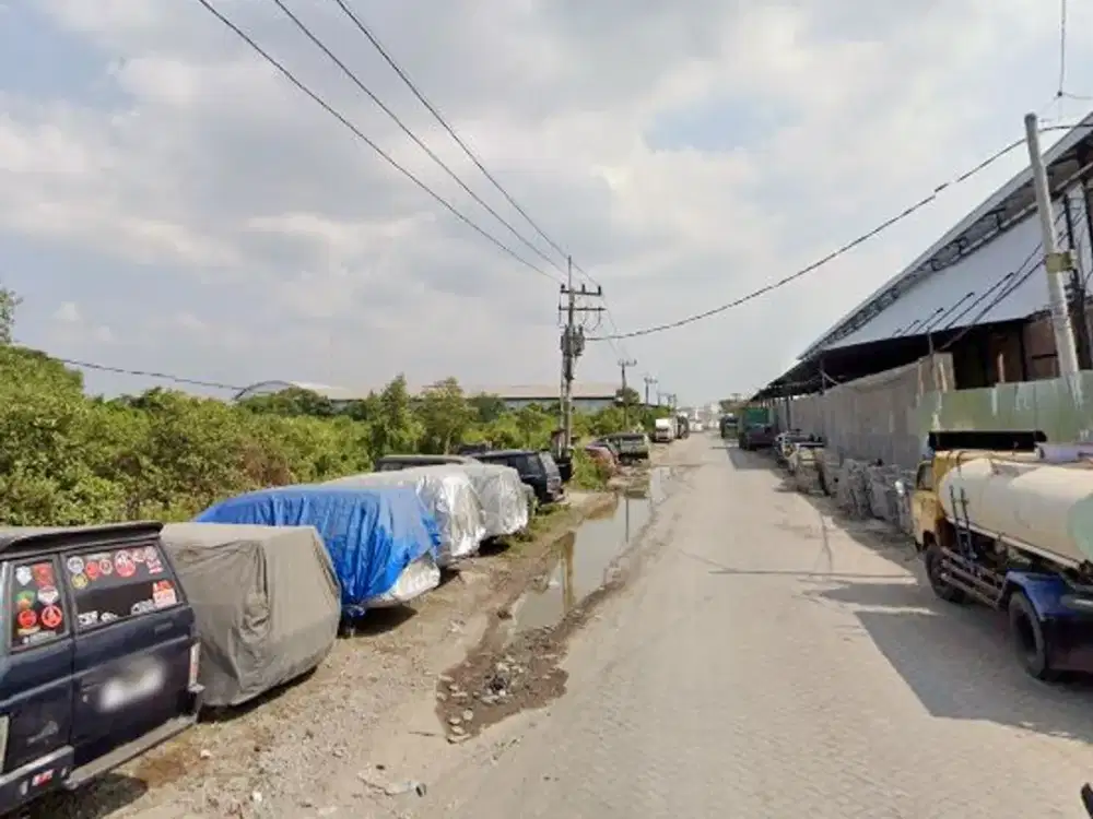 Tanah Industri Murah Raya Tambak Osowilangon dekat Margomulyo