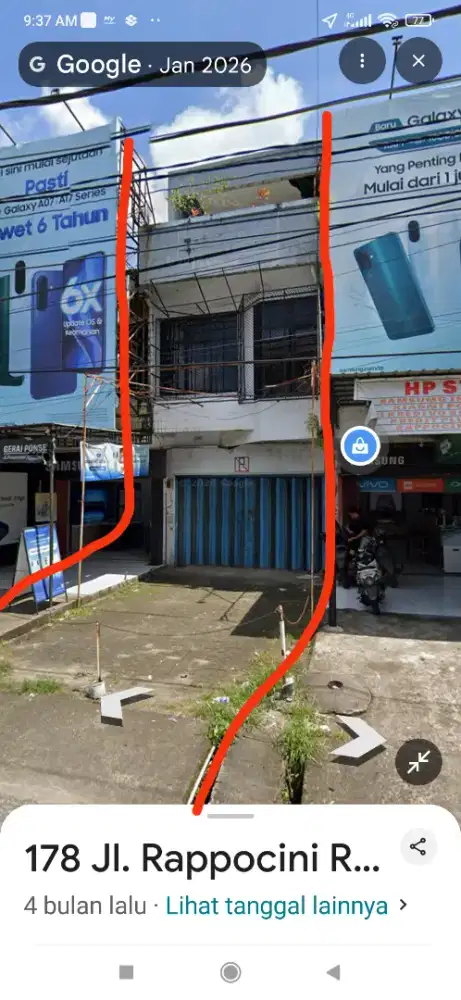 Sewa ruko rappocini raya