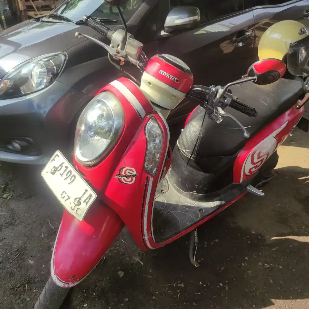 scoopy 2013 FI injeksion surat lengkap isi