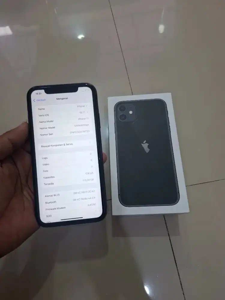 Iphone 11 128 ibox PAA resmi fullset