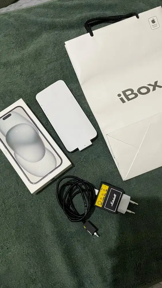 Jual iPhone 15 Plus 'Black Titanium' 128gb (IBOX)