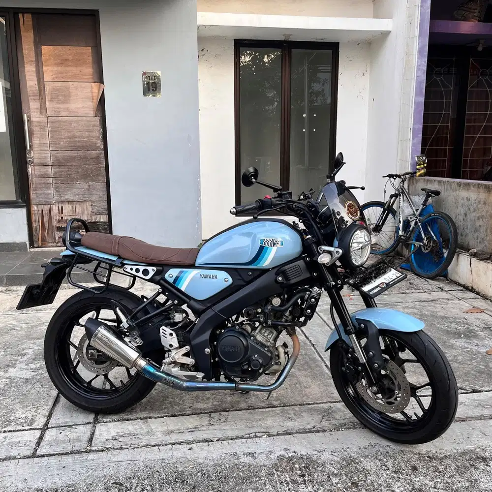 Yamaha XSR 155 Pmk. 2024, Modif Simple, Pajak On, Siap Pakai Tanpa PR