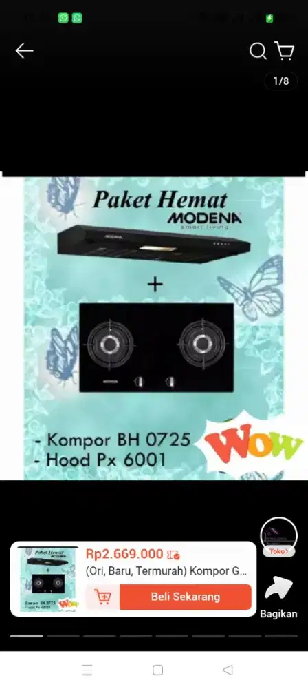 Modena kompor tanam