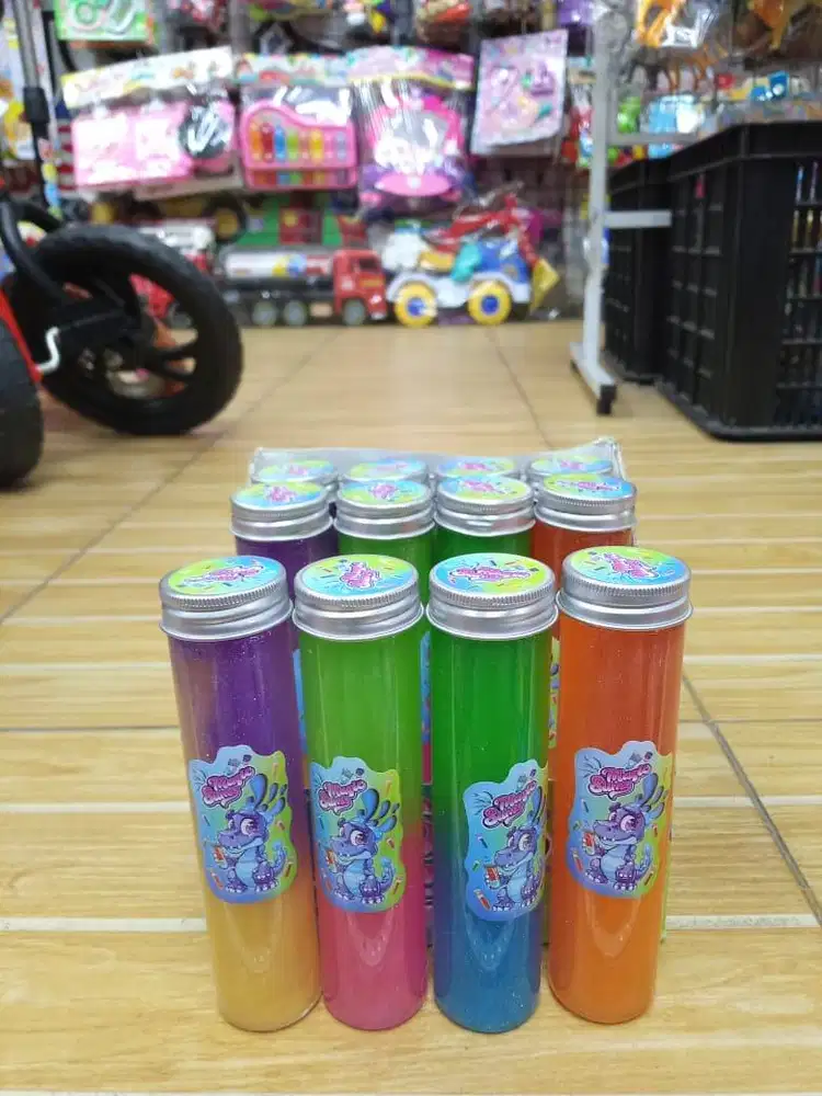 mainan anak slime panjang