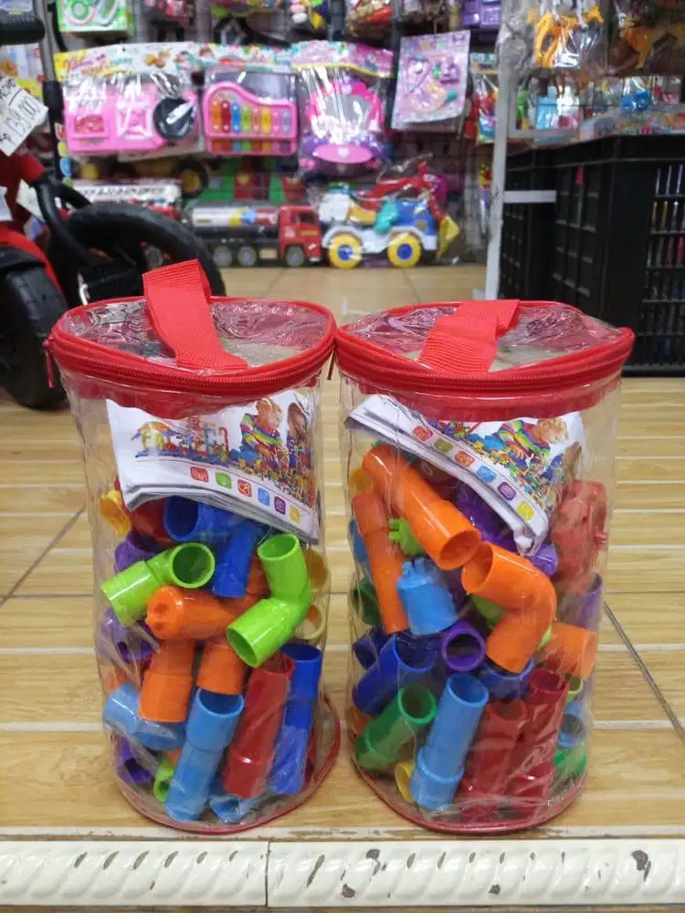 mainan anak lego pipa