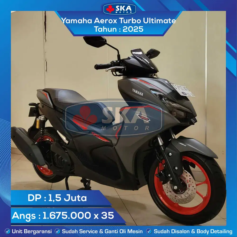 Yamaha Aerox Alpha Turbo Ultimate Tahun 2025