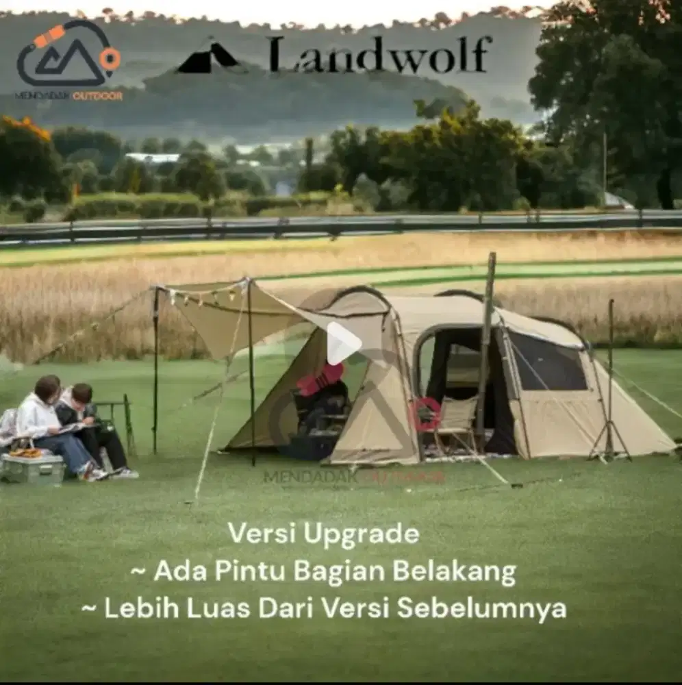 Jual murah tenda landwolf upgrade gratis tenda blackdeer