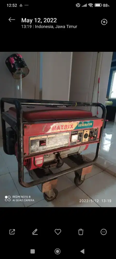 Jual genset output 3000 watt