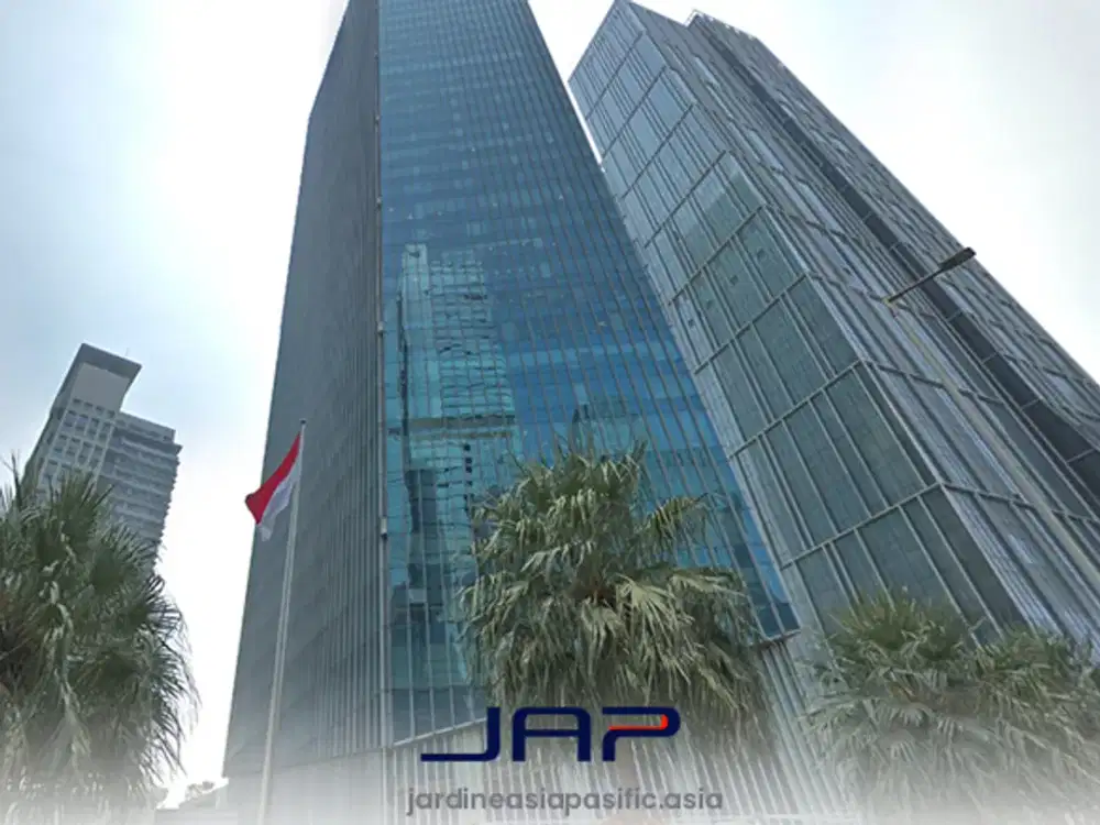 Kantor Area Sudirman di The Energy Building Luas 306 Sqm Bare Dekat MRT