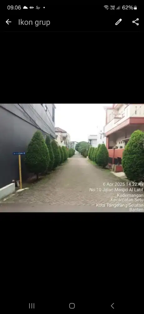 Disewakan 1 unit rumah di kawasan Cluster asri dan nyaman