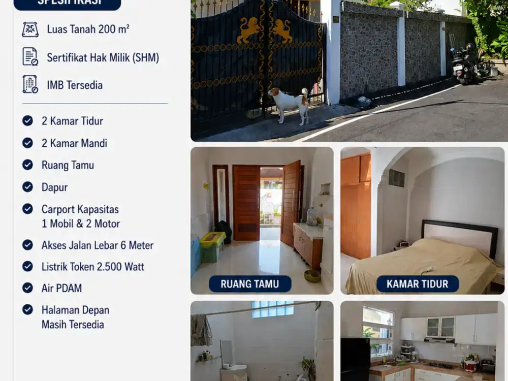 Dijual Rumah Murah di Taman Griya Jimbaran