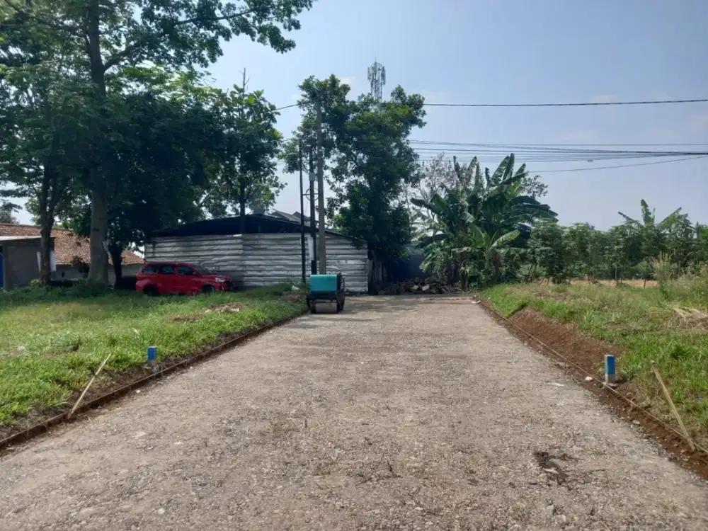Tanah Kavling 200Jtan - SHM Siap Balik Nama - 5 Menit Tol Kayumanis