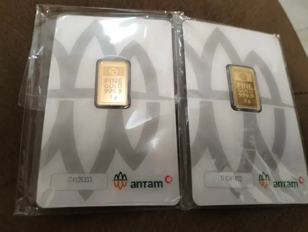 Antam 2gr &3gr Rm 28,5 per gram