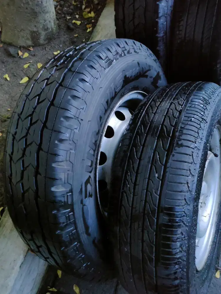 Ban +velg duravis 2 buah 2 buah biasa