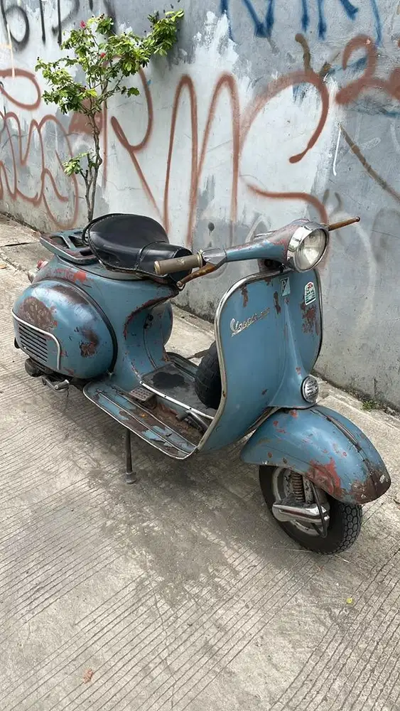 Vespa vbb 1965 plat B surat lengkap