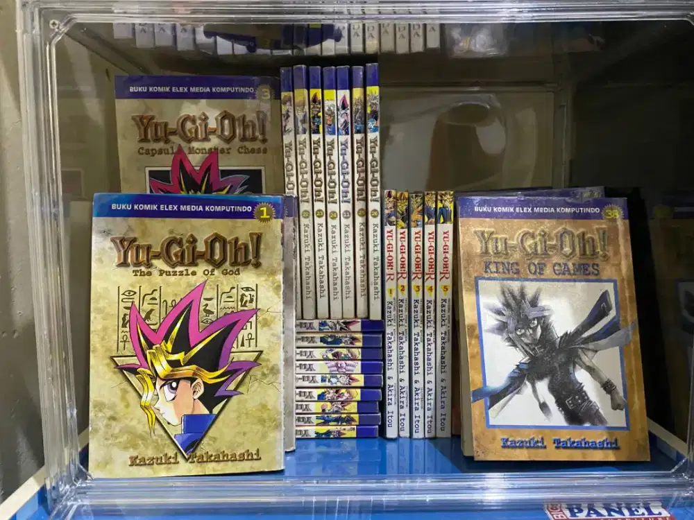 JUAL KOMIK YUGIOH DAN YUGIOH R SET KOLPRI