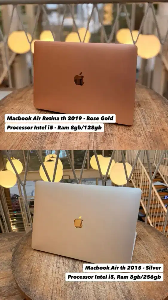 Macbook Air 2019 & Macbook Pro Touchbar 2016