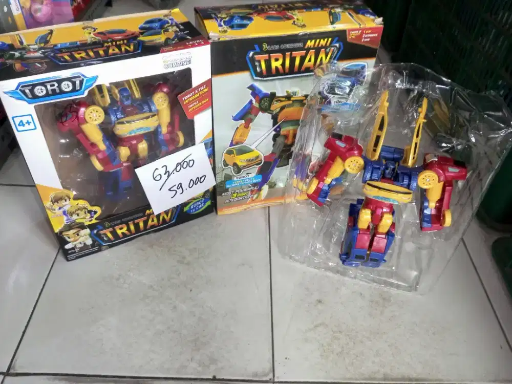 PROMO Mainan Anak Robot TRITAN