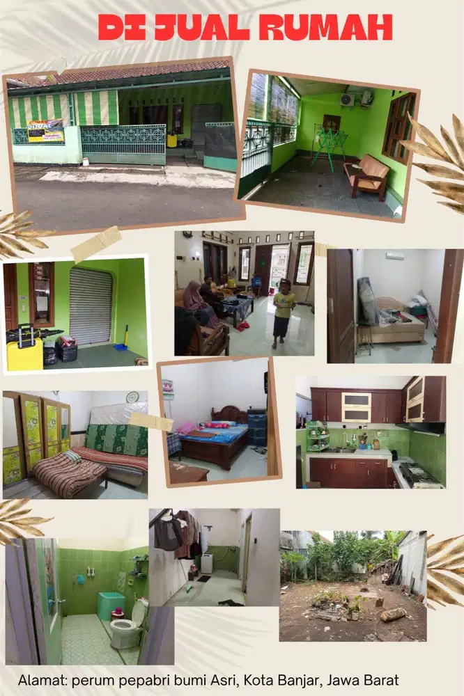 Di jual rumah di kota Banjar jawa barat