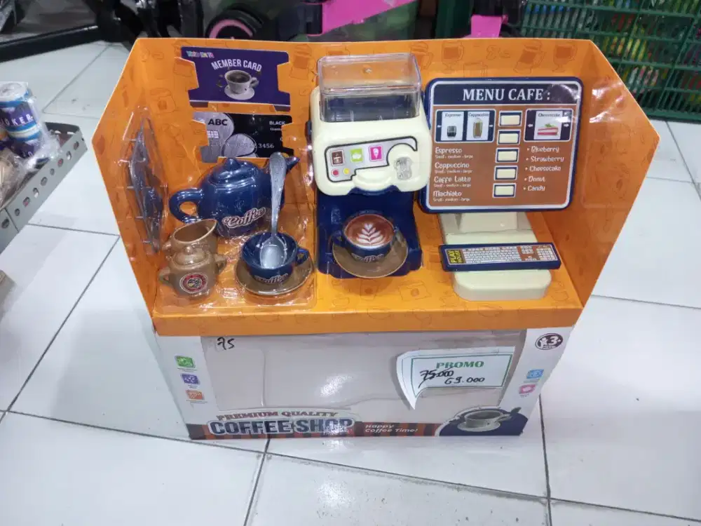 PROMO Mainan Anak Coffe shop set