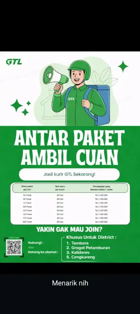 LOWONGAN KERJA GTL