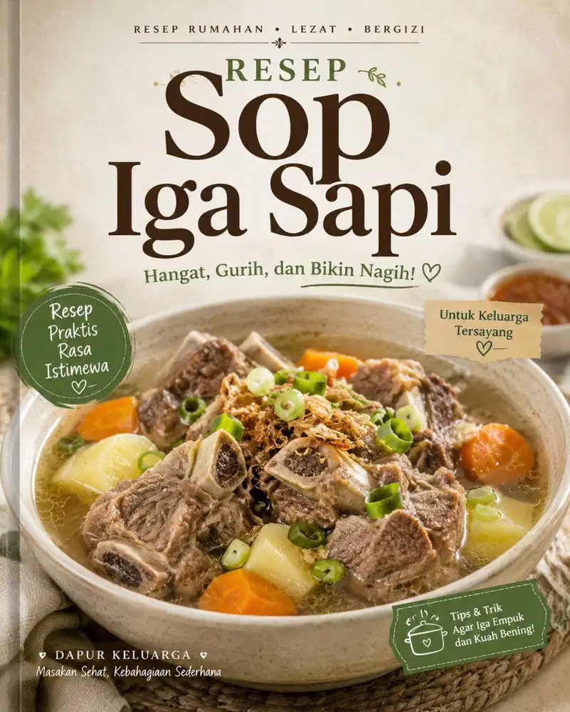 Buku Sop Iga Sapi
