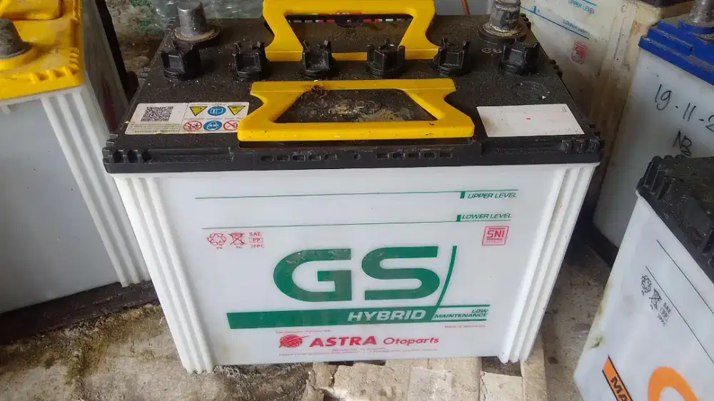 TUKAR TMBH AKI COPOTAN NS70 GS UTK KIJANG,PANTHER,COLT DIESEL,GARANSI