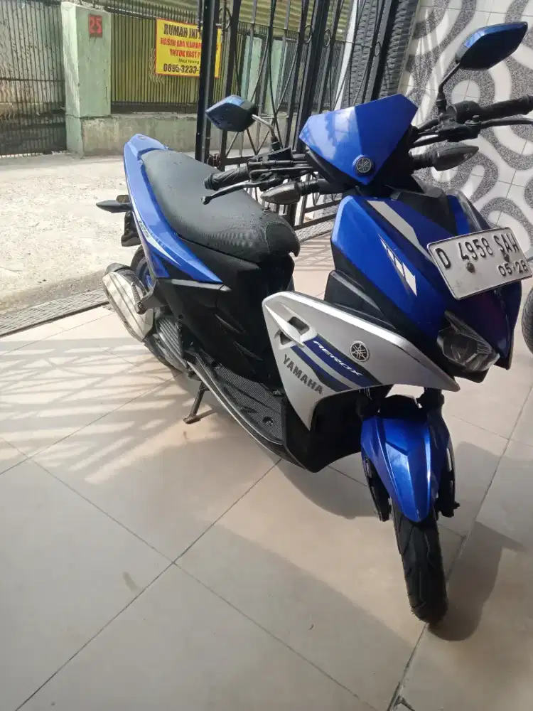 Yamaha aerox plat bandung