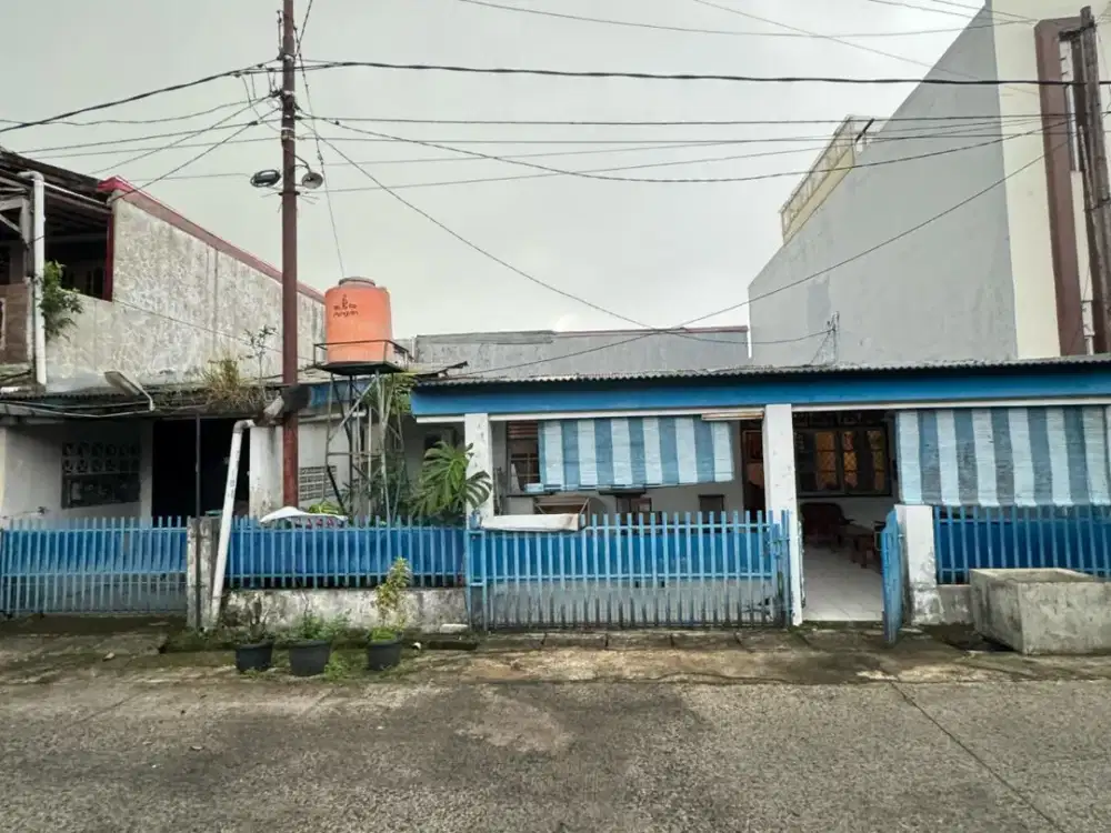 Rumah Perumnas Depok Jaya Dekat Stasiun Kreta Mall dan Toll