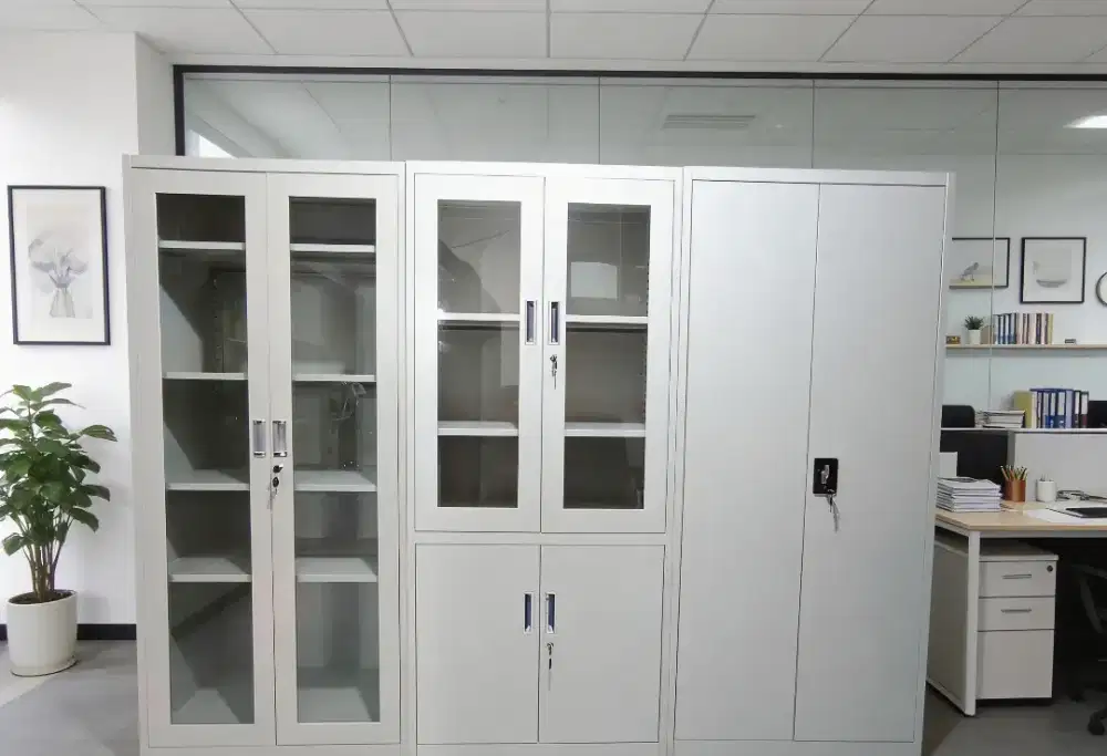 Lemari Arsip 2 Pintu Plat Besi