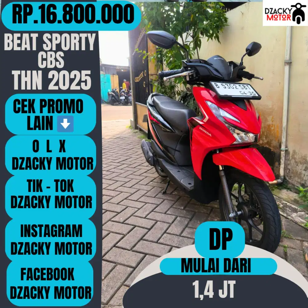 BEAT SPORTY CBS THN 2025 SECOND LIKE NEW