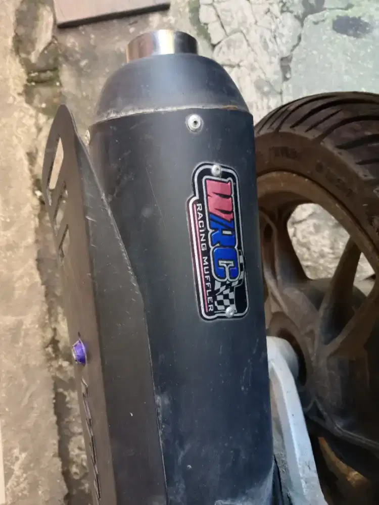 Maharin aja nih knalpot sarteng merk WRC