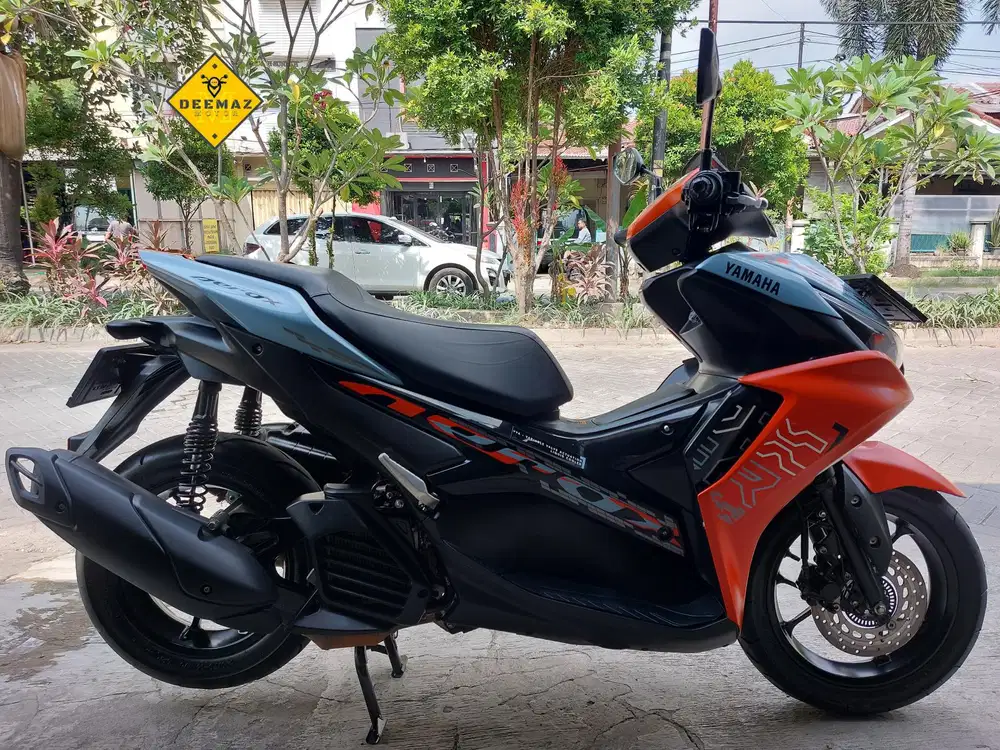 (DP 300 Rb)‼️ Yamaha Aerox Connected Biru Orange Mulus 2024