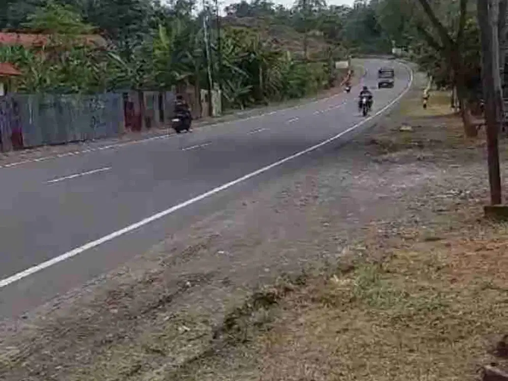 tanah ploting industri  jalan propinsi