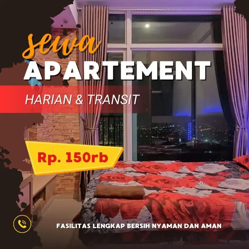 Sewa Apartemen Harian/Transit Treepark City Cikokol Tangerang Termurah