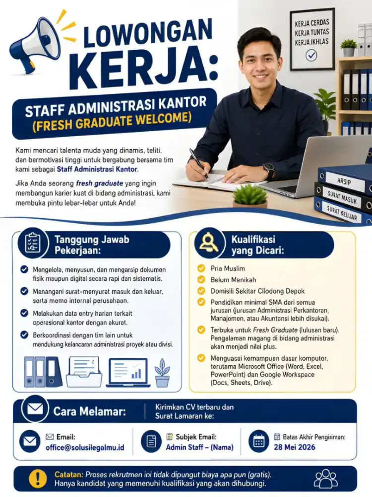 Loker administrasi kantor