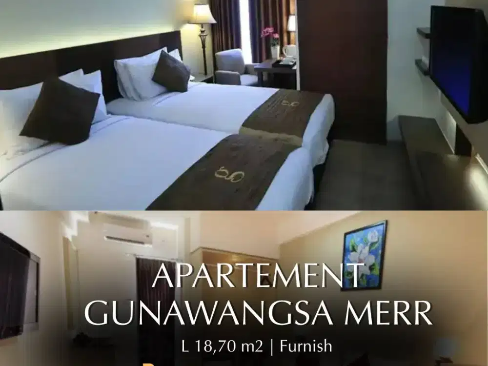 Jual Apartemen Gunawangsa Merr Furnish Condotel Surabaya