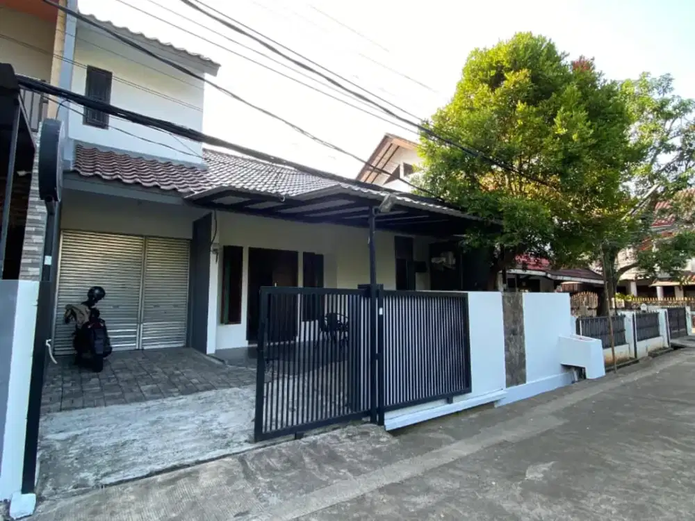 RUMAH BAGUS TANAH LUAS DALAM KOMPLEK STRATEGIS di CAMAN RAYA JATIBENING KOTA BEKASI
