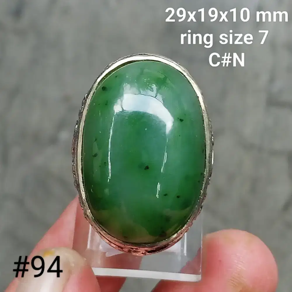 Batu natural giok aceh super