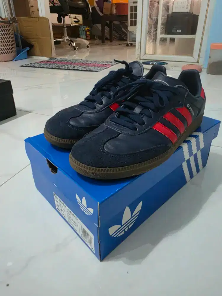 Adidas Samba Arsenal Uk 44 Fulset Mulus Original