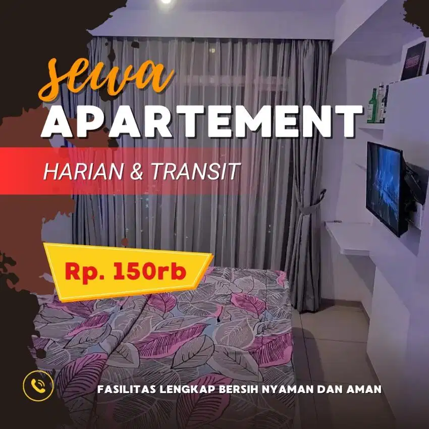 Sewa Apartemen Harian/Transit TREEPARK BSD SERPONG Tangerang Termurah