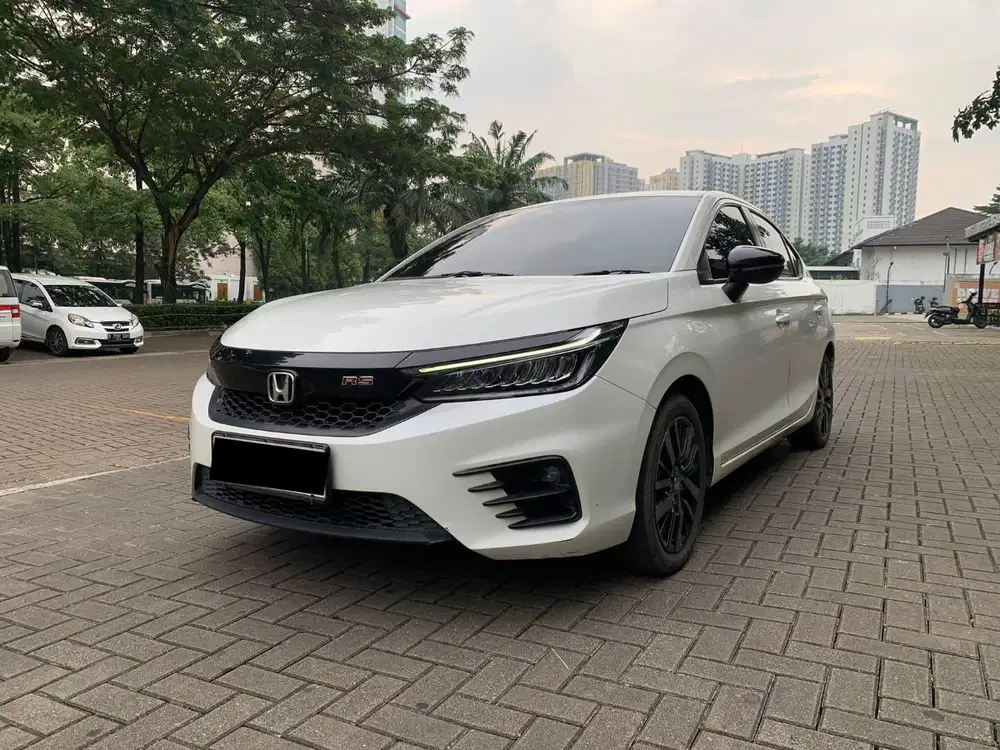HONDA CITY RS HB NON SENSING CVT MATIC 2022 PUTIH KM 16RB