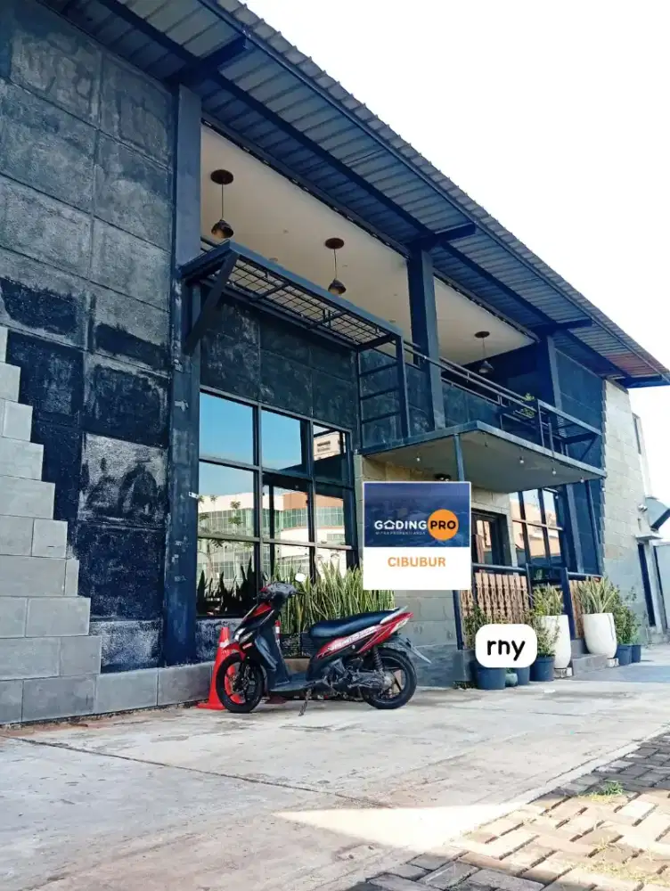 DIJUAL & DISEWAKAN TEMPAT USAHA 2 Lt EX CAFE DI KOTA WISATA CIBUBUR
