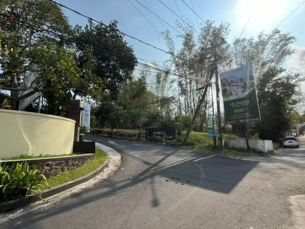 Tanah Strategis Pinggir Jalan, Potensi Guest House dan Rumah Kost