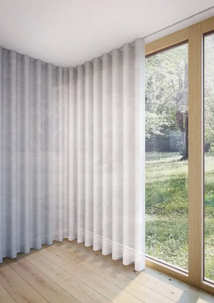 Pasang gordyn gorden murah vertikal roll blind jasa wallpaper dinding