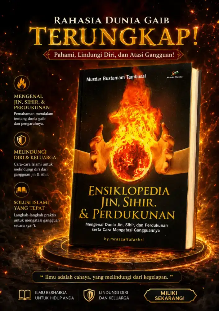Terlaris! Buku Ensiklopedia Jin Sihir dan Perdukunan