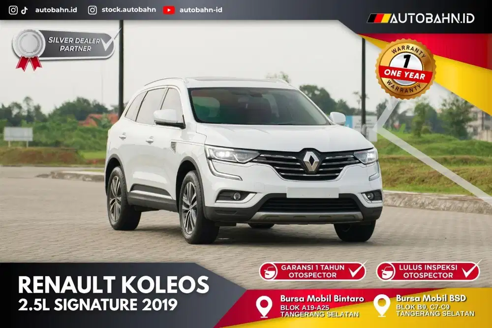 PANORAMIC SUNROOF! Renault Koleos 2.5 Signature 2019