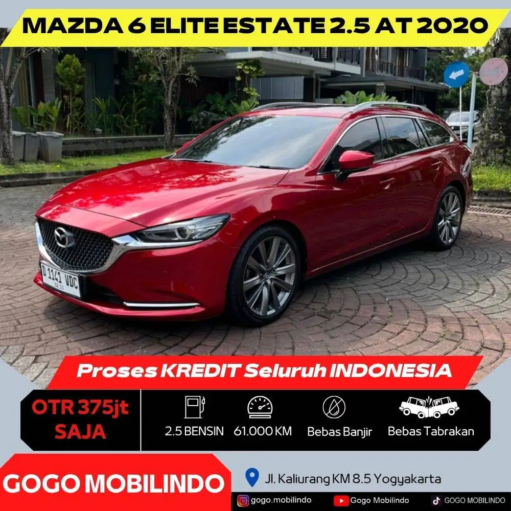 Mazda 6 Elite Estate Matic 2020 ISTIMEWA FAVORIT Kredit Murah